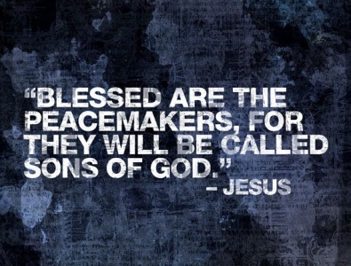 Image result for blessed are peacemaker